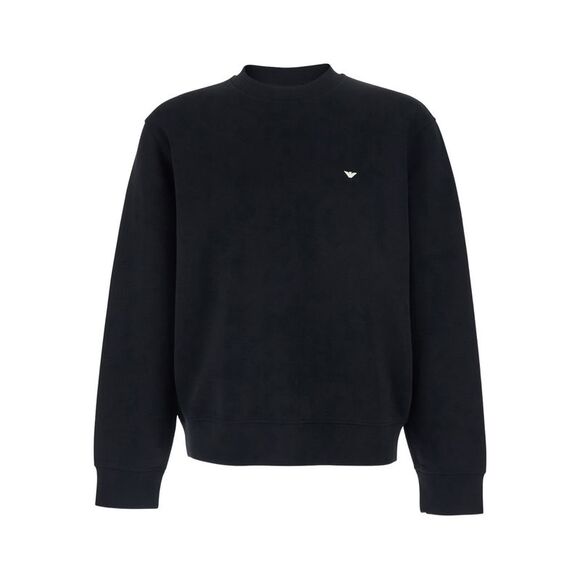 Emporio Armani Men Cotton Crewneck Sweatshirt